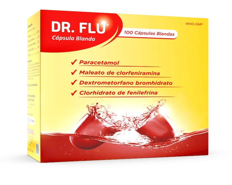 Dr. Flu — Cápsulas Blandas antigripales