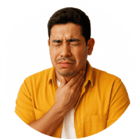 Ícono Dr. Flu alivia dolor de garganta